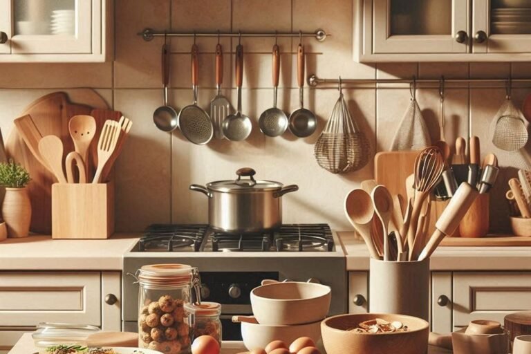 utensílios de cozinha essenciais