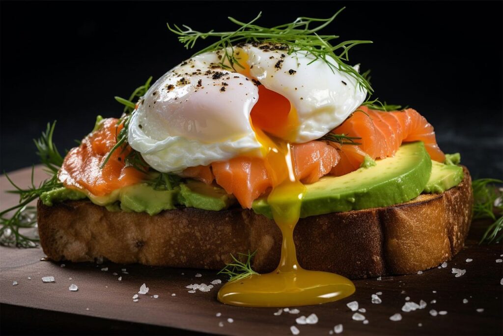 Tostada Salmão