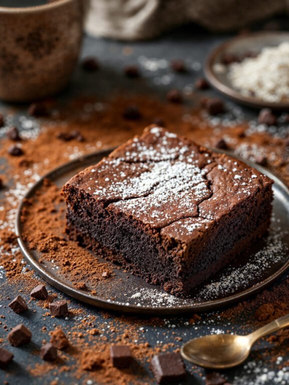 Brownie Chocolate Caseiro