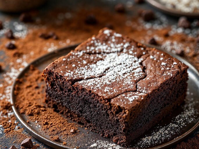 Brownie Chocolate Caseiro